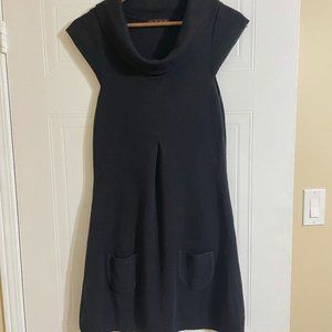 Shae Mock Neck Cashmere Blend Sweater Dress